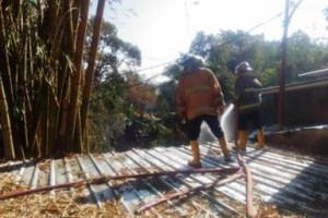 Kebakaran Dekat RSUD 45, Penghuni Panik